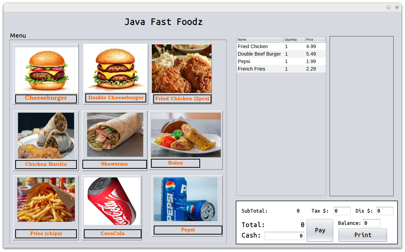 Screenshot of Task Manager project